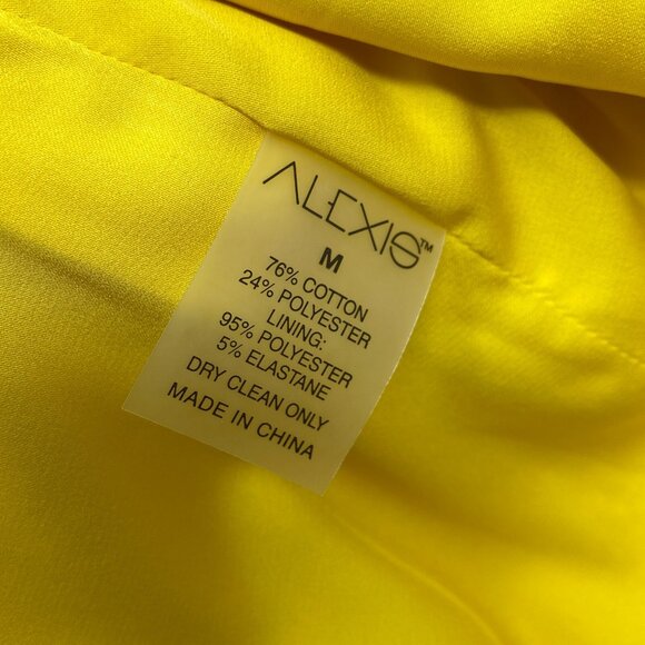 Alexis Chella Sol Yellow Dress Medium NWT - Picture 9 of 9